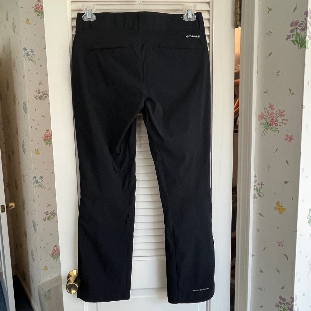 Columbia Women's Black Omni-Shield Nylon Hiking Pants Size 8 - Picture 2 of 10